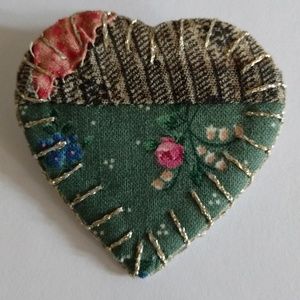 Vintage Heart Pin